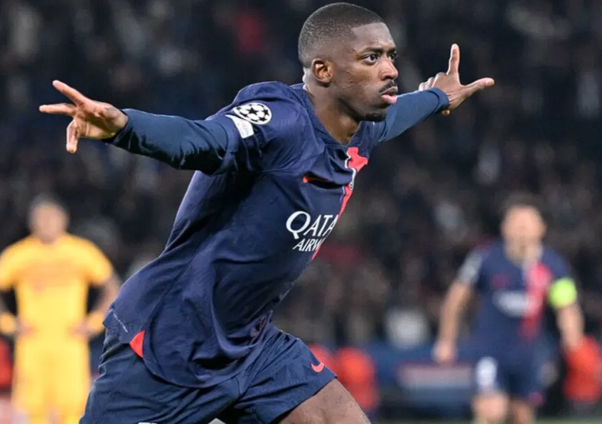 登贝莱或领衔巴黎锋线，内维斯复出增添欧冠变数