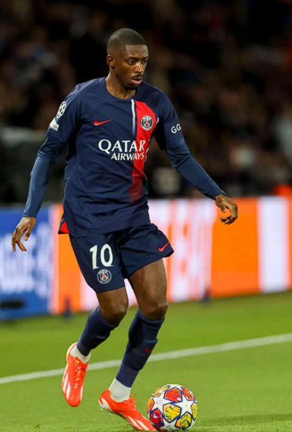 登贝莱或领衔巴黎锋线，内维斯复出增添欧冠变数